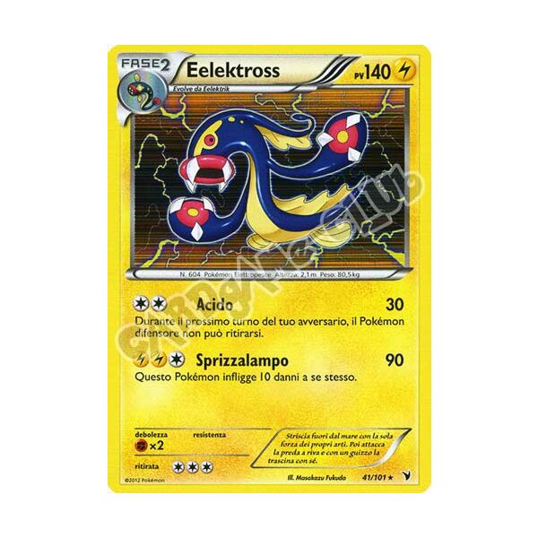 041 / 101 Eelektross rara foil (IT) -NEAR MINT-