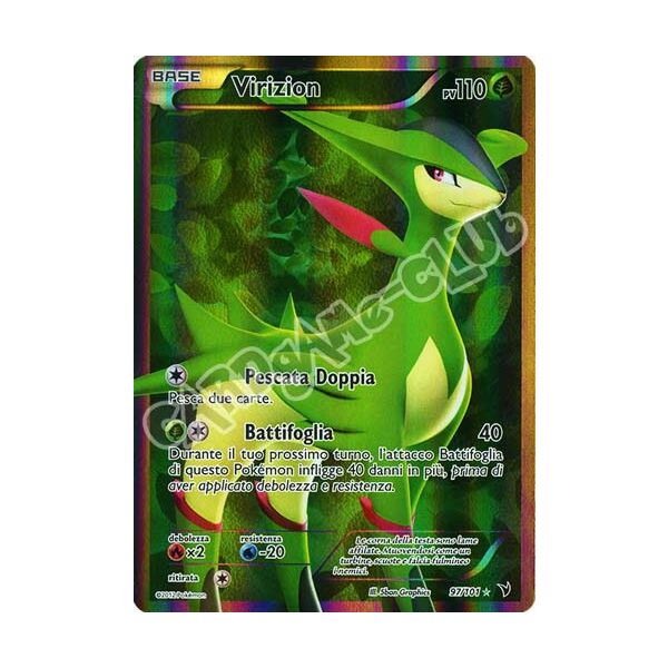 097 / 101 Virizion ultra rara foil (IT) -NEAR MINT-