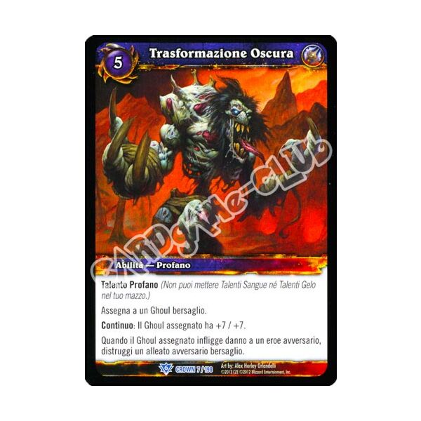 Trasformazione Oscura rara (IT) -NEAR MINT-