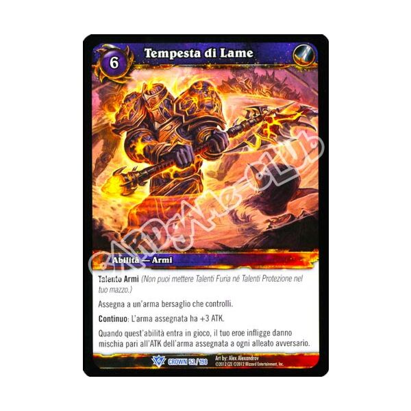 tempesta di Lame rara (IT) -NEAR MINT-
