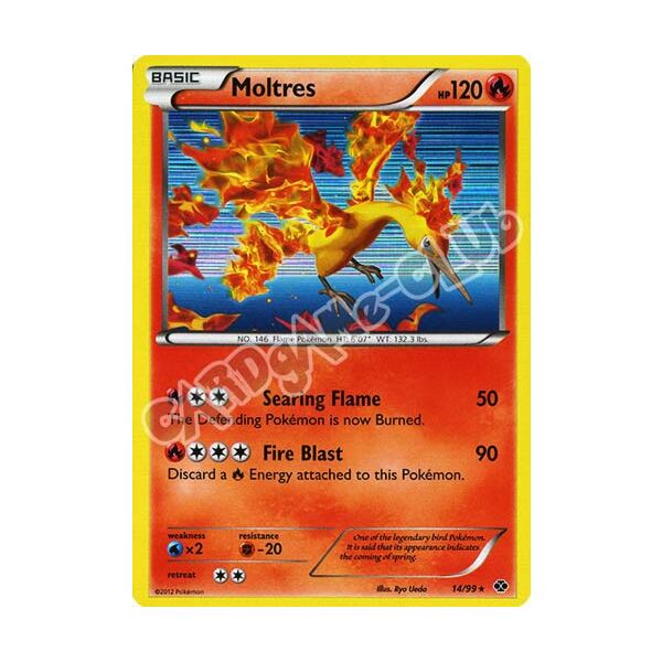 014 / 099 Moltres rara foil (EN) -NEAR MINT-