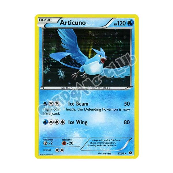 027 / 099 Articuno rara foil (EN) -NEAR MINT-