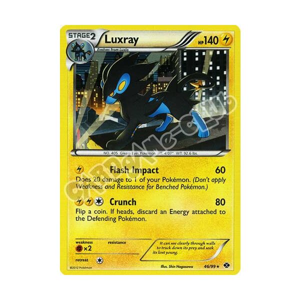 046 / 099 Luxray rara foil (EN) -NEAR MINT-
