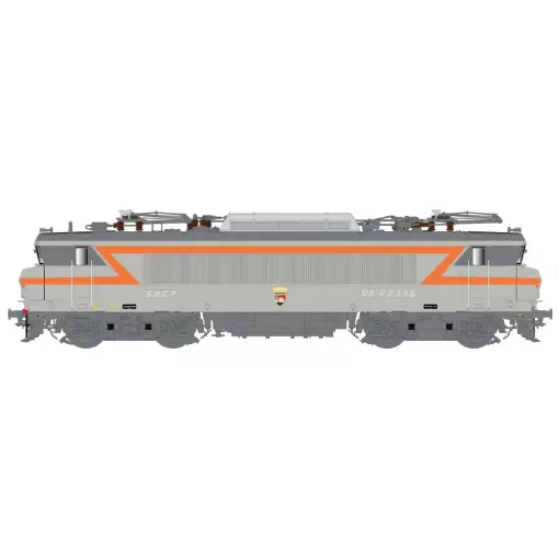 Locomotive électrique BB 22356, livrée gris béton/orange, blason Lorient, Rennes - LS Models 11605 - HO 1/87 - SNCF - Ep IV - Analogique - 3R