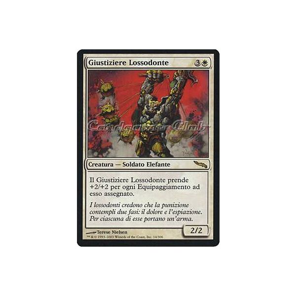 014 / 306 Giustiziere Lossodonte rara (IT) -NEAR MINT-