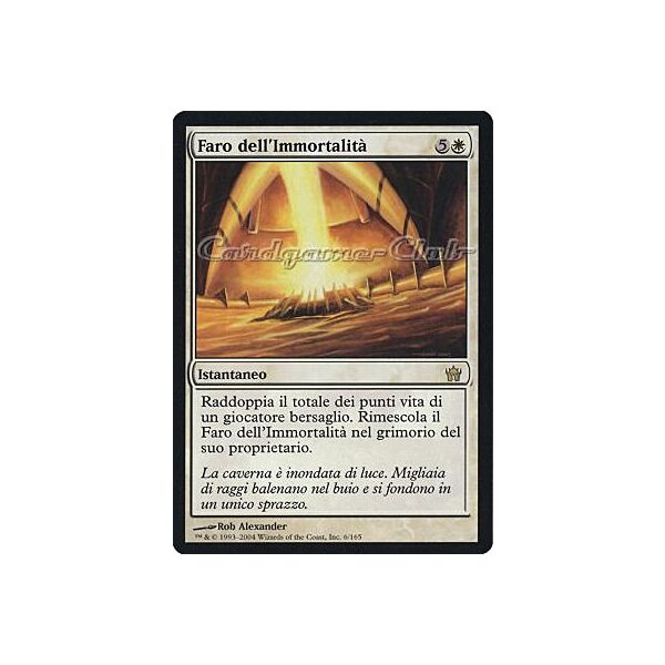 006 / 165 Faro dell' Immortalita' rara (IT) -NEAR MINT-