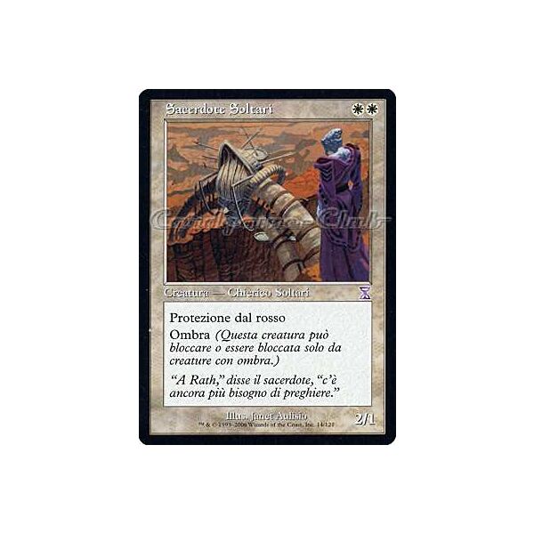 014 / 121 Sacerdote Soltari rara (IT) -NEAR MINT-