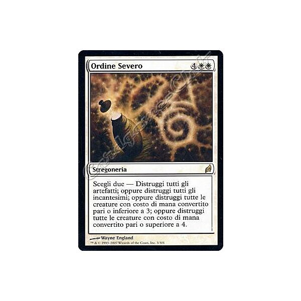 003 / 301 Ordine Severo rara (IT) -NEAR MINT-