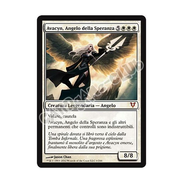 006 / 244 Avacyn, Angelo della Speranza rara mitica (IT) -NEAR MINT-