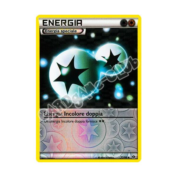 092 / 099 Energia Incolore Doppia non comune foil reverse (IT) -NEAR MINT-