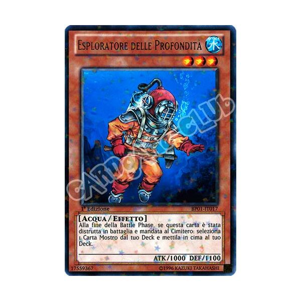 BP01-IT017 Esploratore delle Profondita' rara starfoil 1a Edizione (IT) -NEAR MINT-