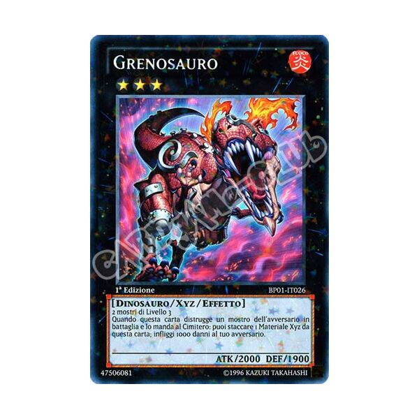 BP01-IT026 Grenosauro rara starfoil 1a Edizione (IT) -NEAR MINT-