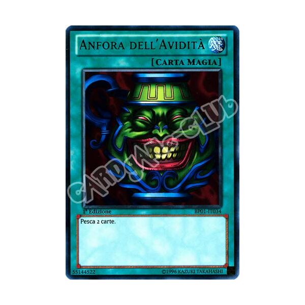 BP01-IT034 Anfora dell'Avidita' rara 1a Edizione (IT) -NEAR MINT-