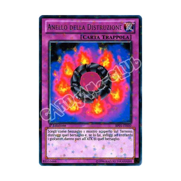 BP01-IT050 Anello della Distruzione rara starfoil 1a Edizione (IT) -NEAR MINT-