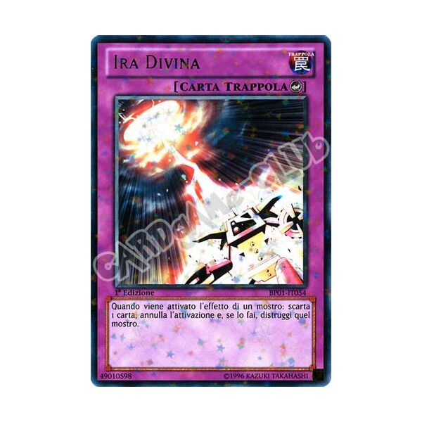 BP01-IT054 Ira Divina rara starfoil 1a Edizione (IT) -NEAR MINT-