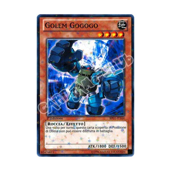 BP01-IT164 Golem Gogogo comune starfoil 1a Edizione (IT) -NEAR MINT-