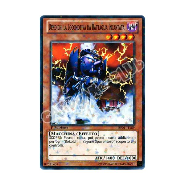 BP01-IT189 Dekoichi la Locomotiva da Battaglia Incantata comune starfoil 1a Edizione (IT) -NEAR MINT-