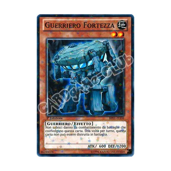 BP01-IT206 Guerriero Fortezza comune starfoil 1a Edizione (IT) -NEAR MINT-