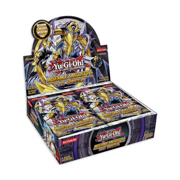 Arsenale Nascosto 6: Xyz Omega 1a edizione display 24 buste