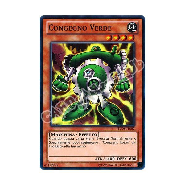 TU08-IT002 Congegno Verde super rara (IT) -NEAR MINT-