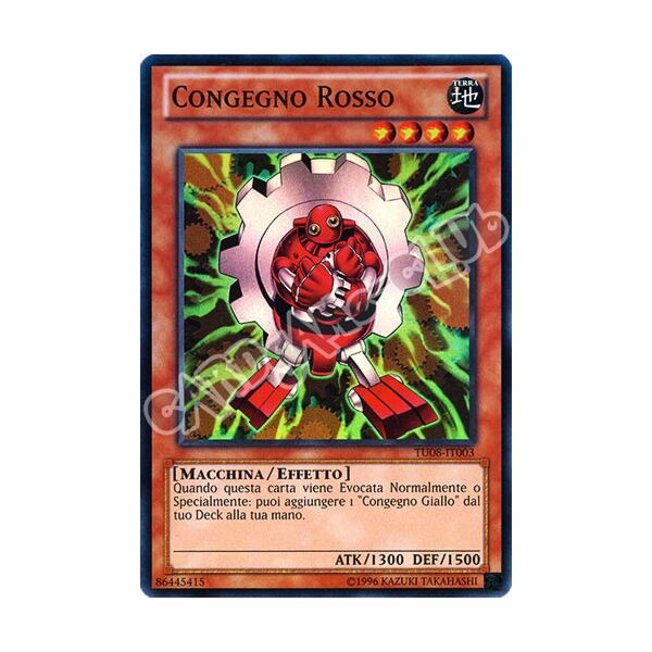 TU08-IT003 Congegno Rosso super rara (IT) -NEAR MINT-