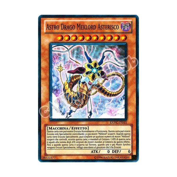 EXVC-IT015 Astro Drago Meklord Asterisco super rara Unlimited (IT) -NEAR MINT-