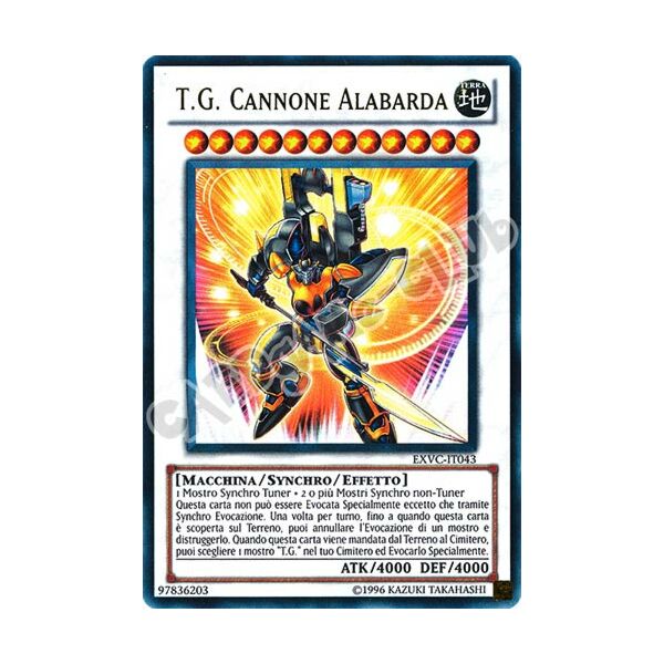 EXVC-IT043 T.G. Cannone Alabarda ultra rara Unlimited (IT) -NEAR MINT-