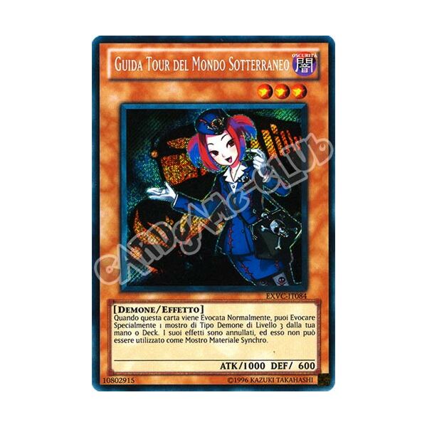 EXVC-IT084 Guida Tour del Mondo Sotterraneo rara segreta Unlimited (IT) -NEAR MINT-