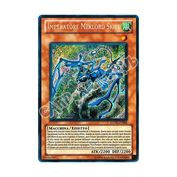 EXVC-IT094 Imperatore Meklord Skiel rara segreta Unlimited (IT) -NEAR MINT-