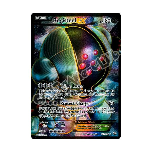122 / 124 Registeel Ex rara ex foil (EN) -NEAR MINT-