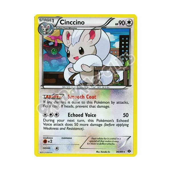 085 / 099 Cinccino rara foil (EN) -NEAR MINT-
