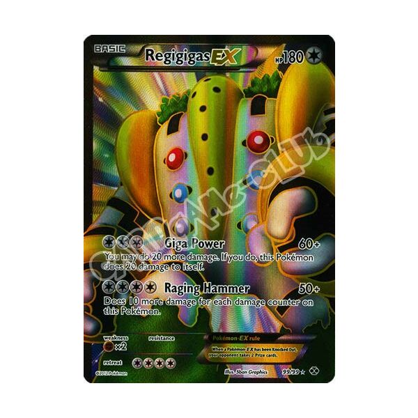 099 / 099 Regigigas EX ultra rara foil (EN) -NEAR MINT-