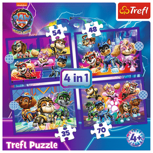 Hit Puzzle 4v1 - Salvataggio degli eroi / Altro PAW PATROL: THE MIGHTY MOVIE 2023