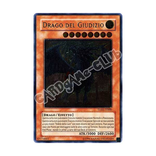 TU01-IT000 Drago del Giudizio rara ultimate (IT) -NEAR MINT-