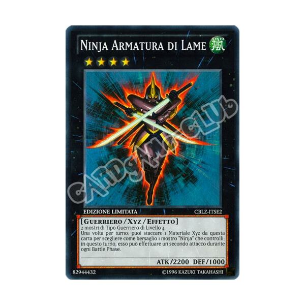 CBLZ-ITSE2 Ninja Armatura di Lame super rara Edizione Limitata (IT) -NEAR MINT-