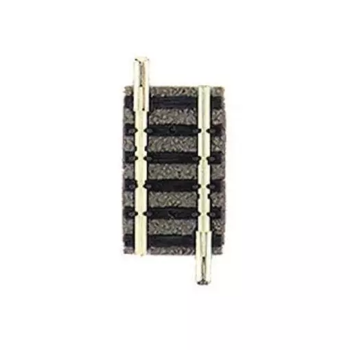 Binario diritto con massicciata da 27,75 mm Fleischmann 9104 - N : 1/160 - Codice 80