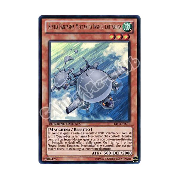 LTGY-ITSP1 Bestia Fantasma Meccanica Inseguitartaruga super rara Edizione Limitata (IT) -NEAR MINT-