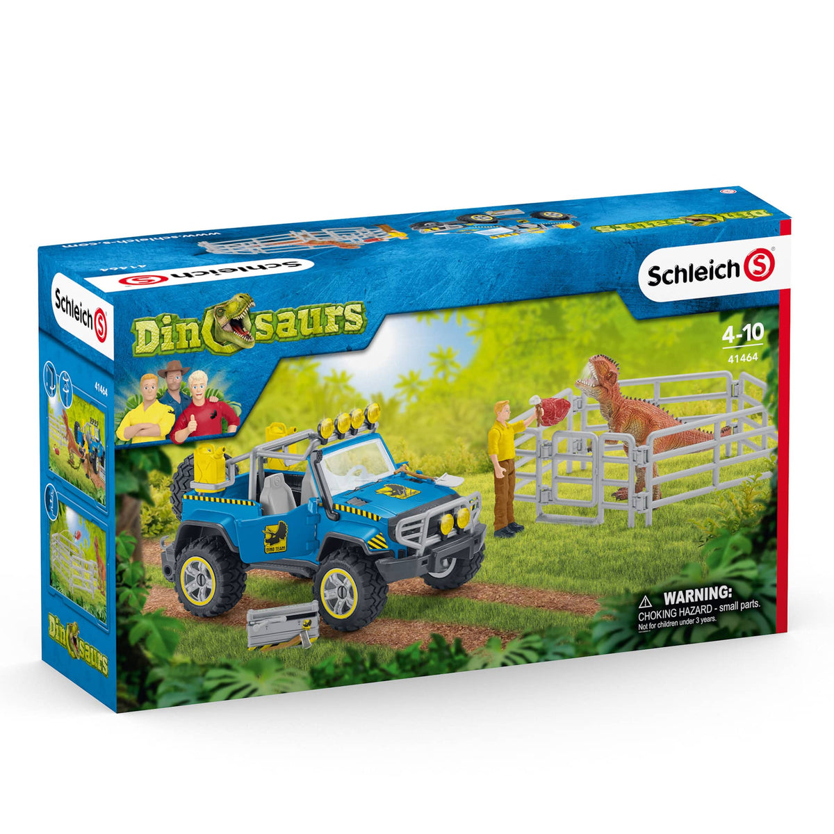 41464 Dinosaurs - Veicolo 4x4 con Dinosauro