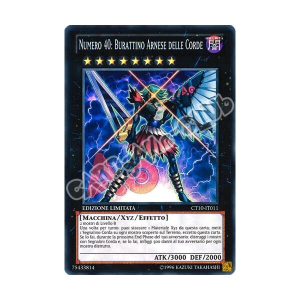 CT10-IT011 Numero 40: Burattino Arnese delle Corde super rara Edizione Limitata (IT) -NEAR MINT-