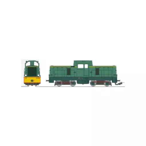 Locomotiva diesel BB 040-003 - Ree Models VM-022 - HOm 1/87 - SNCF/CFD - Ep III - Analogico - 2R