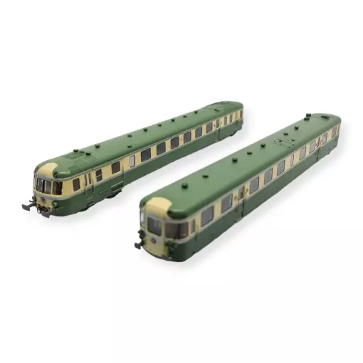 Automotrice diesel RGP II con rimorchio - Jouef HJ2418S - HO 1/87 - SNCF