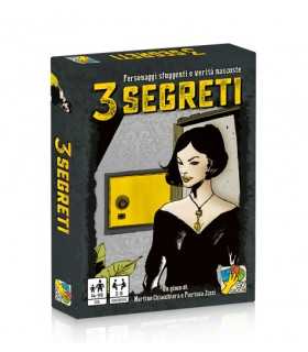 3 Segreti - Gioco di Investigazione Cooperativo per 2-8 Giocatori, Avventura di Mistero, Durata 15 Minuti, Età 14+
