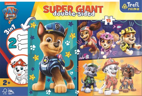 Hit Puzzle 15 GIGANTE- Paw Patrol: IL FILM