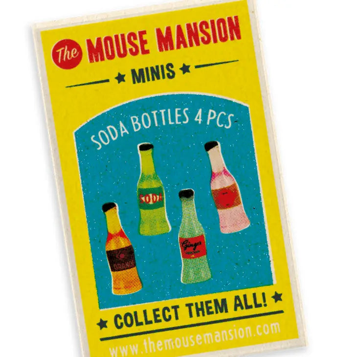 Bottiglie di Limonata e Soda - The Mouse Mansion - Art. MH11008