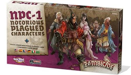 Zombicide Black Plague NpC-1 Notorious Plagued Characters