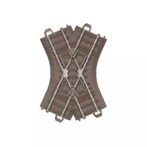 Croisement 103,3 mm - TRIX T62649 - HO 1/87 - 2R