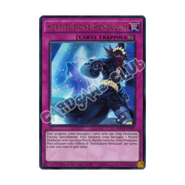 MACR-ITSP1 Sostituzione Pendulum ultra rara Edizione Limitata (IT) -NEAR MINT-