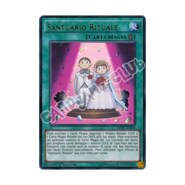 DPDG-IT019 Santuario Rituale ultra rara 1a edizione (IT) -NEAR MINT-