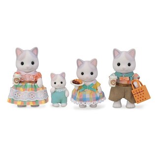 Sylvanian Families Famiglia Gatti Latte