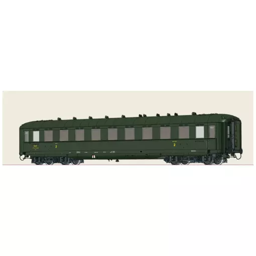 Carrozza passeggeri B10 myfi - Brawa 51125 - HO 1/87 - SNCF - EP III - 2R
